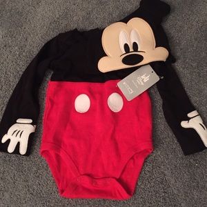 Disney Mickey Mouse Onesie with cap